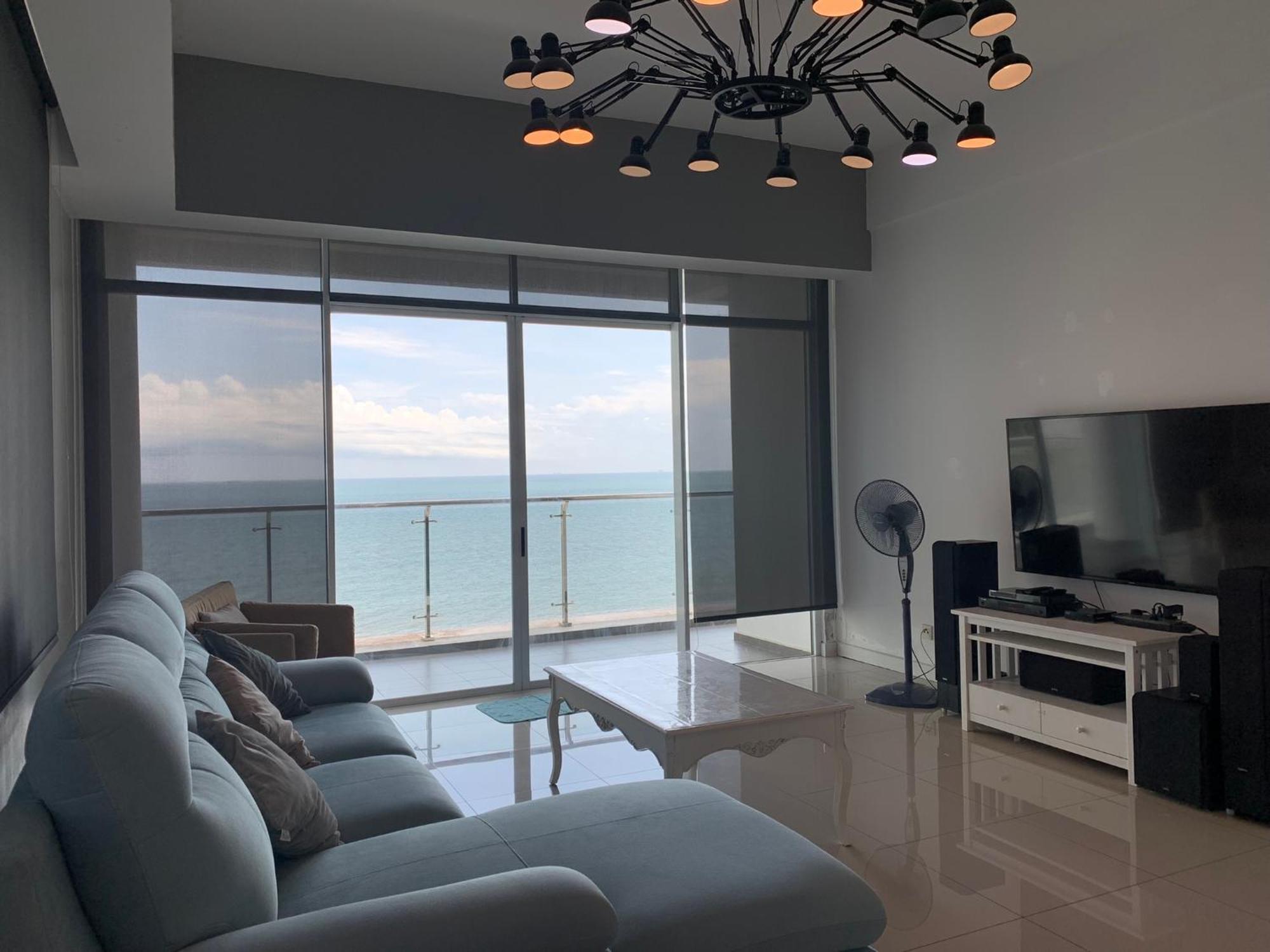 Bay Resort Condominium, 7, Beach-Front Sea View, 6-8 Pax Miri Ngoại thất bức ảnh