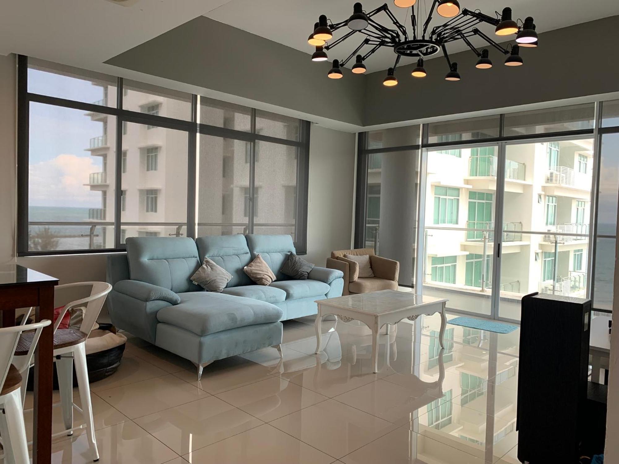 Bay Resort Condominium, 7, Beach-Front Sea View, 6-8 Pax Miri Ngoại thất bức ảnh
